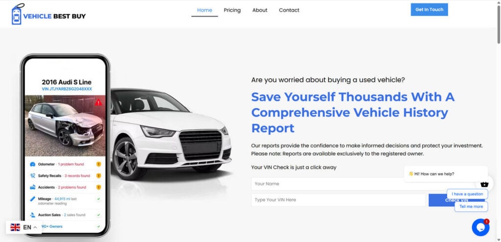 Vehiclebestbuy.com VIN SCAM