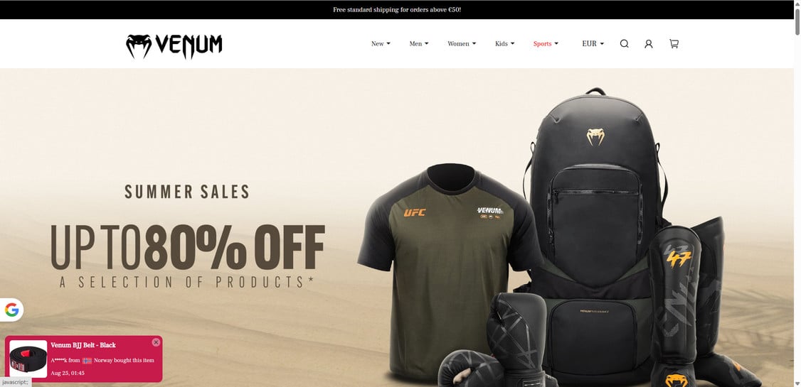 Venumsaleeu.com scam