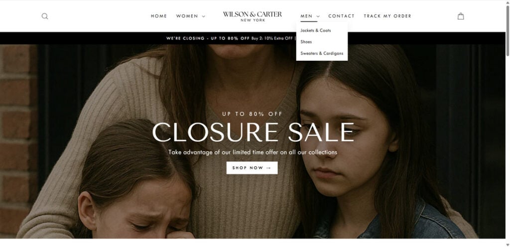 Wilson & Carter New York Scam Store: What You Need To Know 1 Wilson Carter New York