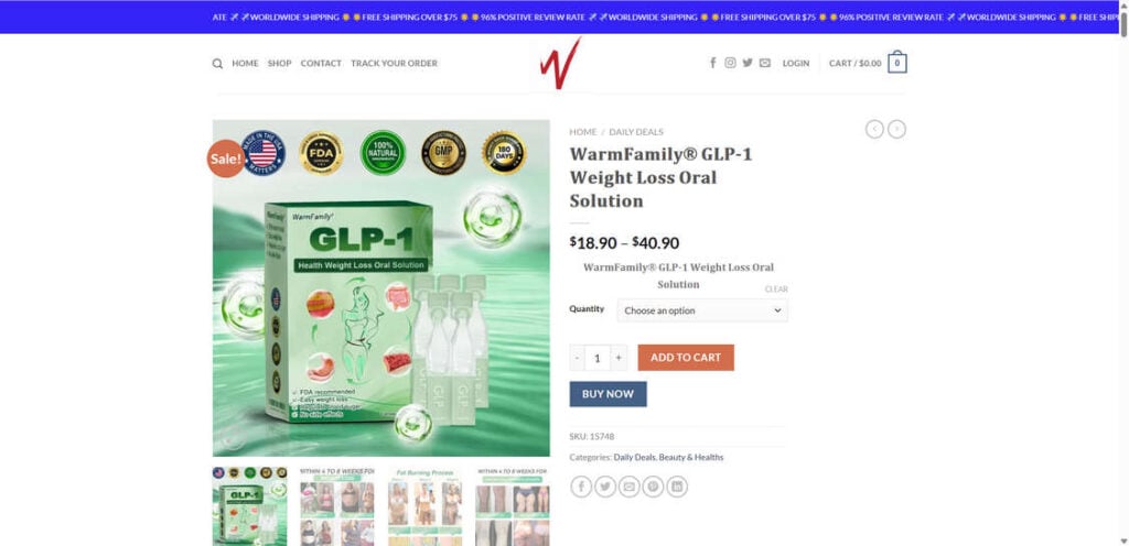 Warm Family GLP-1 Slimming Drops - Scam or Legit? 1 1 53