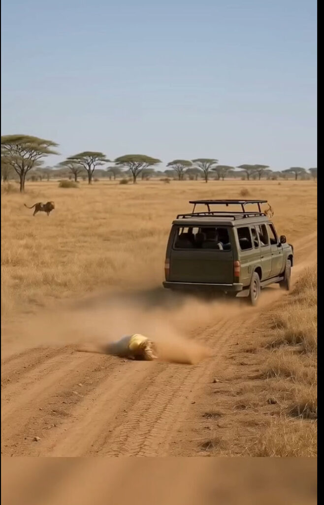 Lion and Tiger Approach Lonely Child in Jungle Safari Video Is Fake 2 2 4