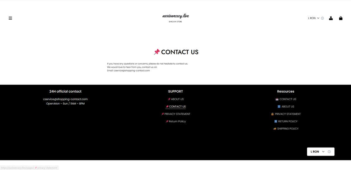 Assisancecy.live scam