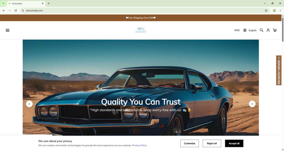 Exclusivelty.com scam