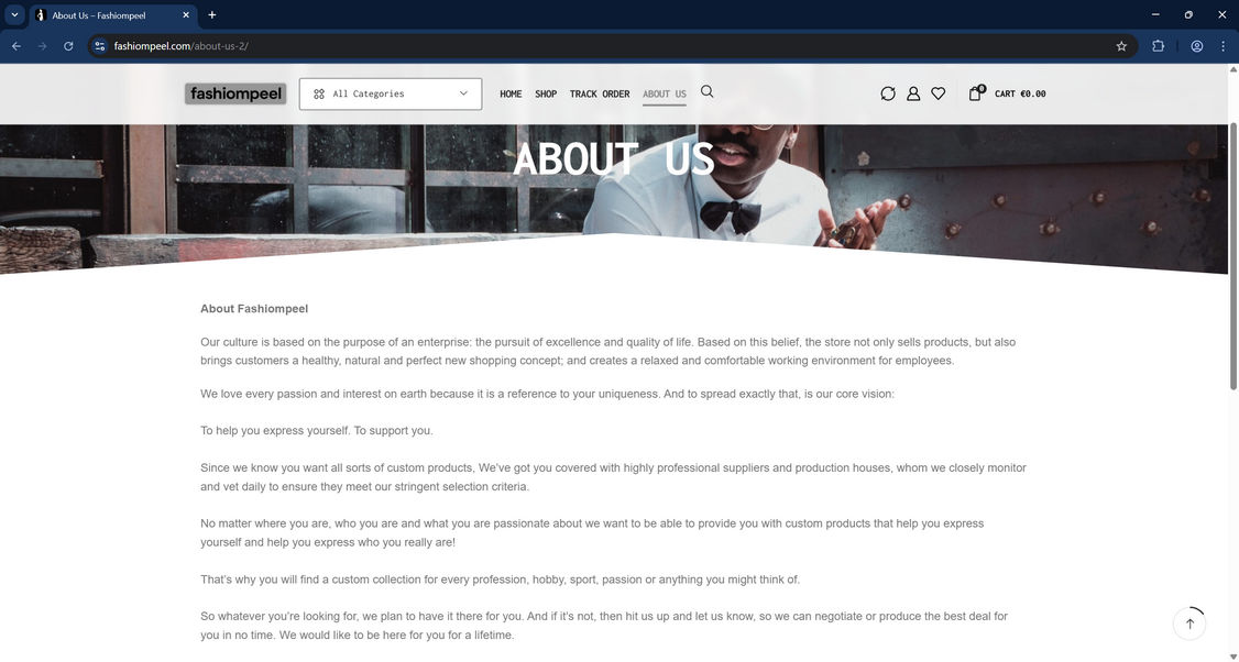 Fashiompeel.com scam