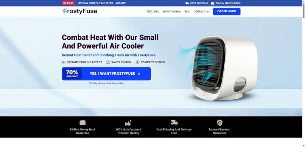 FrostyFuse Air Cooler