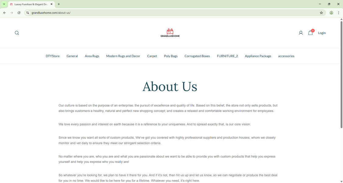 Grandluxehome.com scam