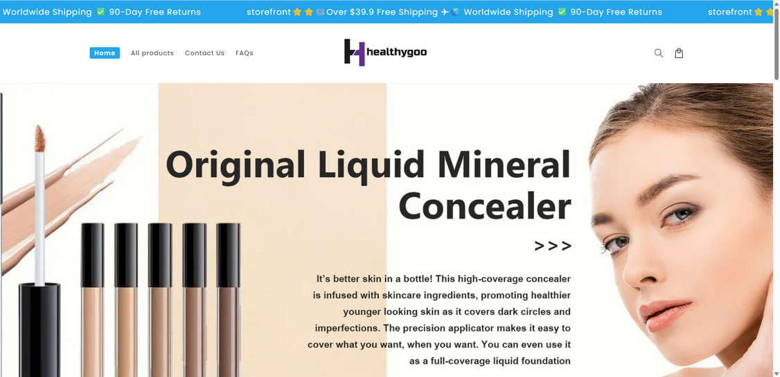 Healthygoo.shop scam