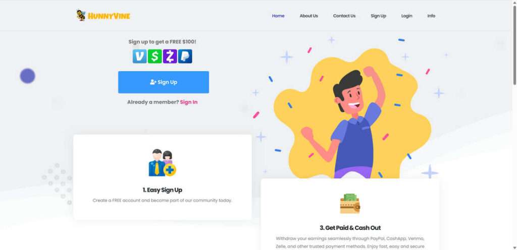 Hunnyvine.com scam