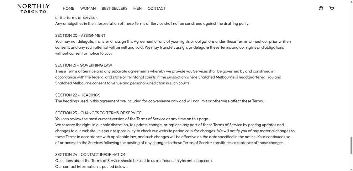 Northlytoronto.com scam