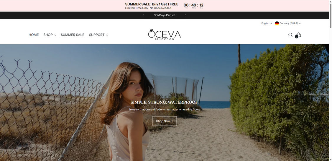 Ocevajewelry.com scam