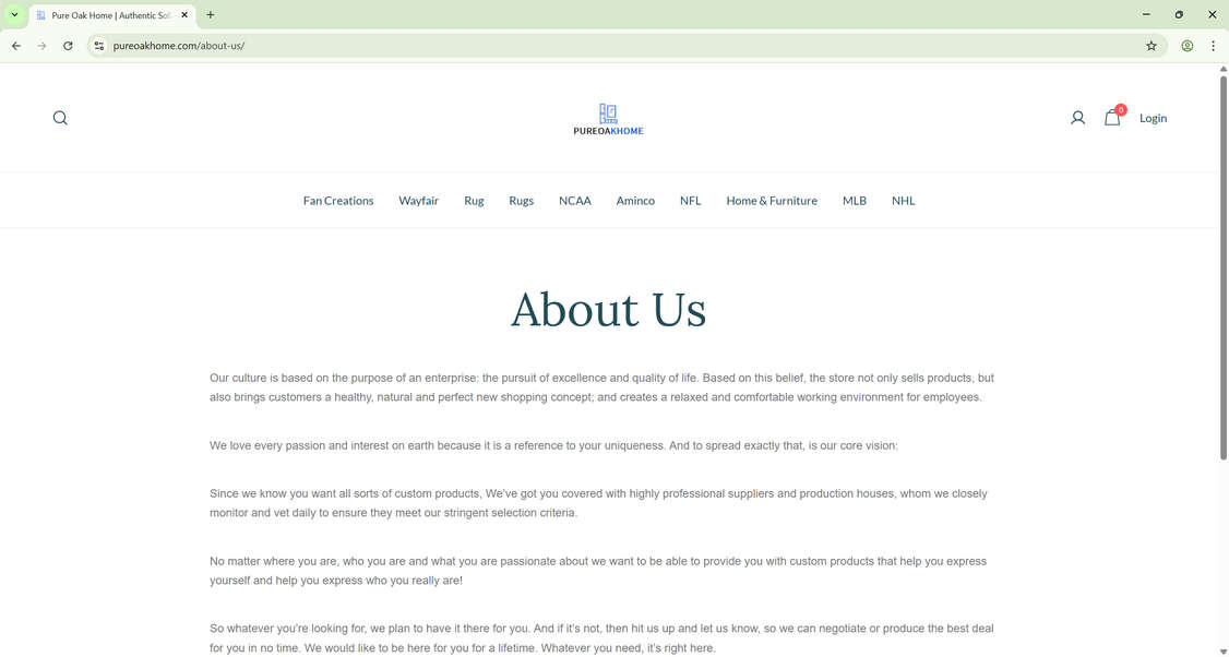 Pureoakhome.com scam