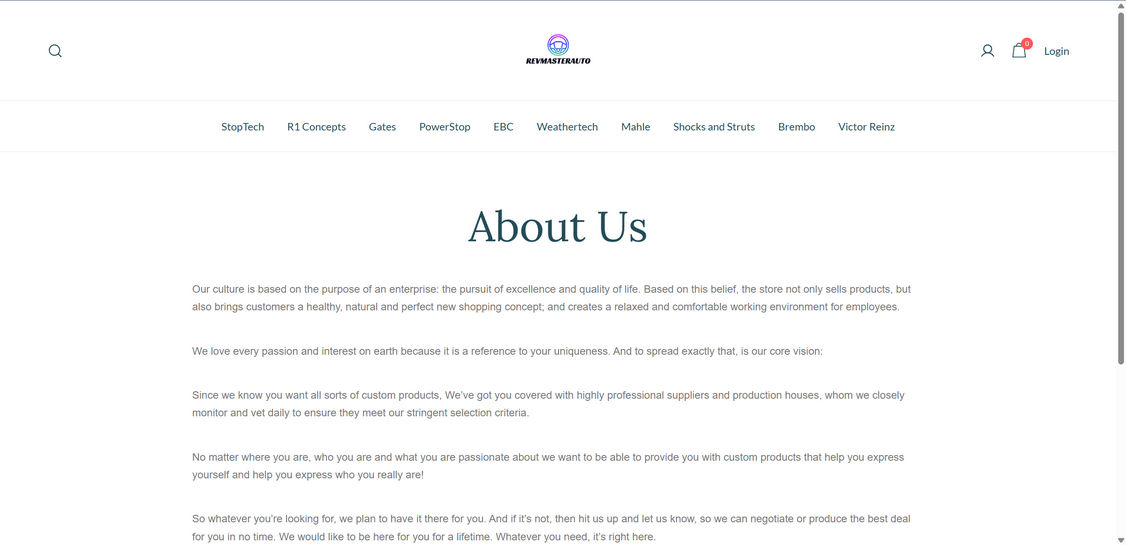 Revmasterauto.com scam