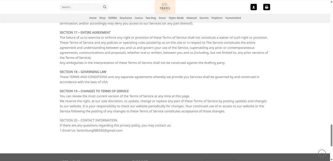 Rvtrailerstore.com scam