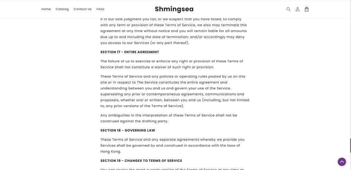 Shmingsea.com scam