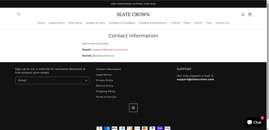 Slate-crown.com scam