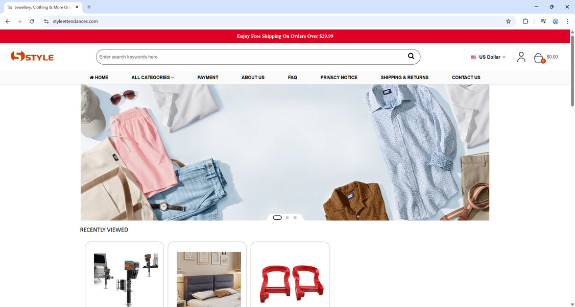 Styleettendances.com scam