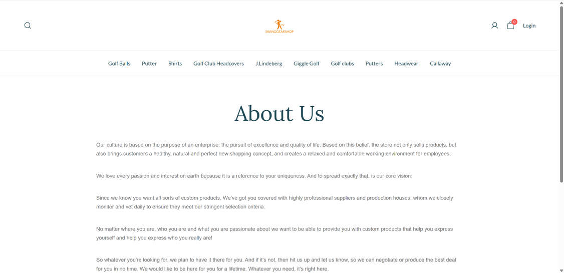 Swinggearshop.com scam