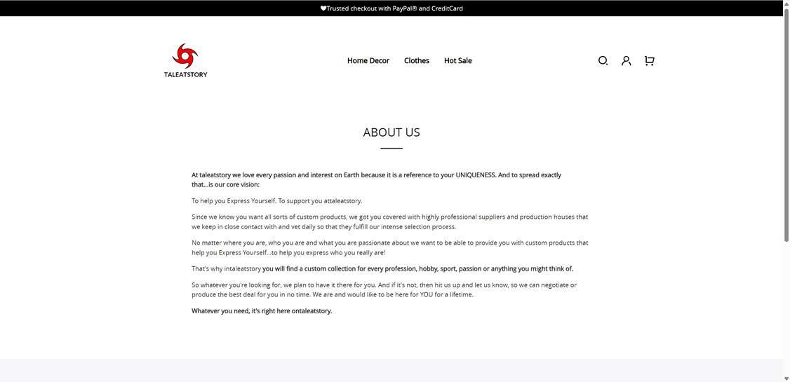 Taleatstory.com scam