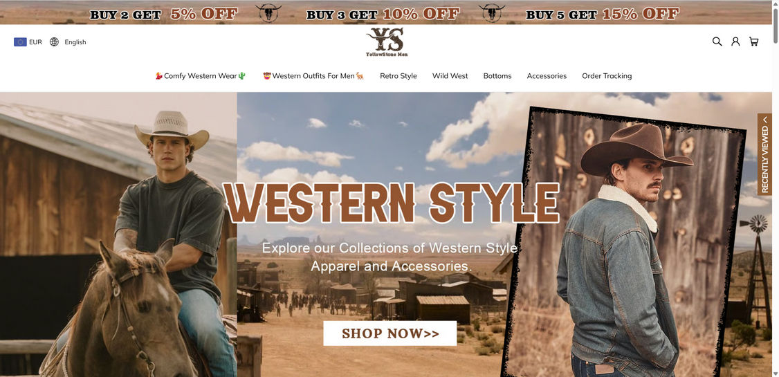 Yellowstonemen.com scam