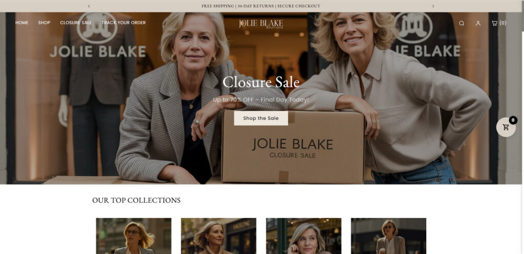 Jolie Blake Boutique Closure Sale Scam: How This Fake Store Tricks Shoppers 1 1 56