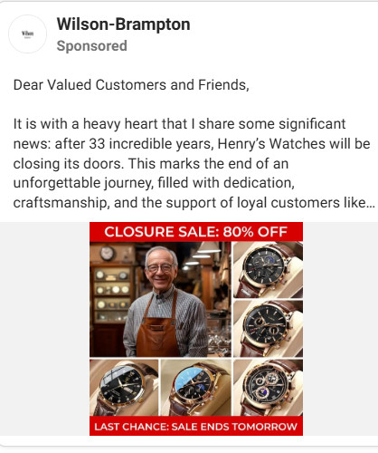 Henry’s Watches Closure Sale Scam – Don’t Fall for This Watch Scam 2 7 Copy