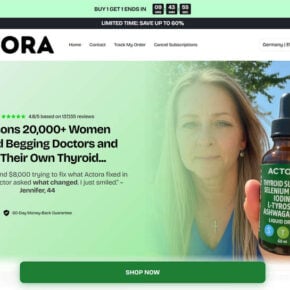 Actora Thyroid Drops Supplement