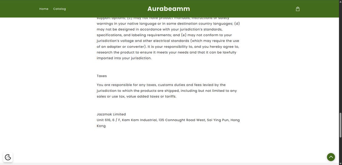 Aurabeamm.com scam