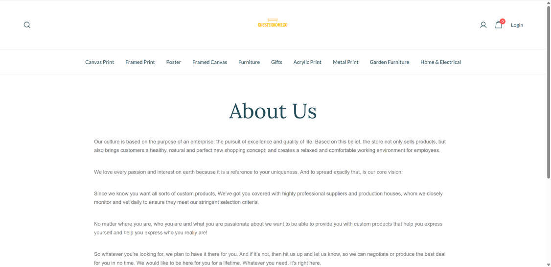 Chesterhomeco.com scam