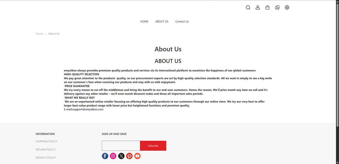 Cleaoutsale.com scam