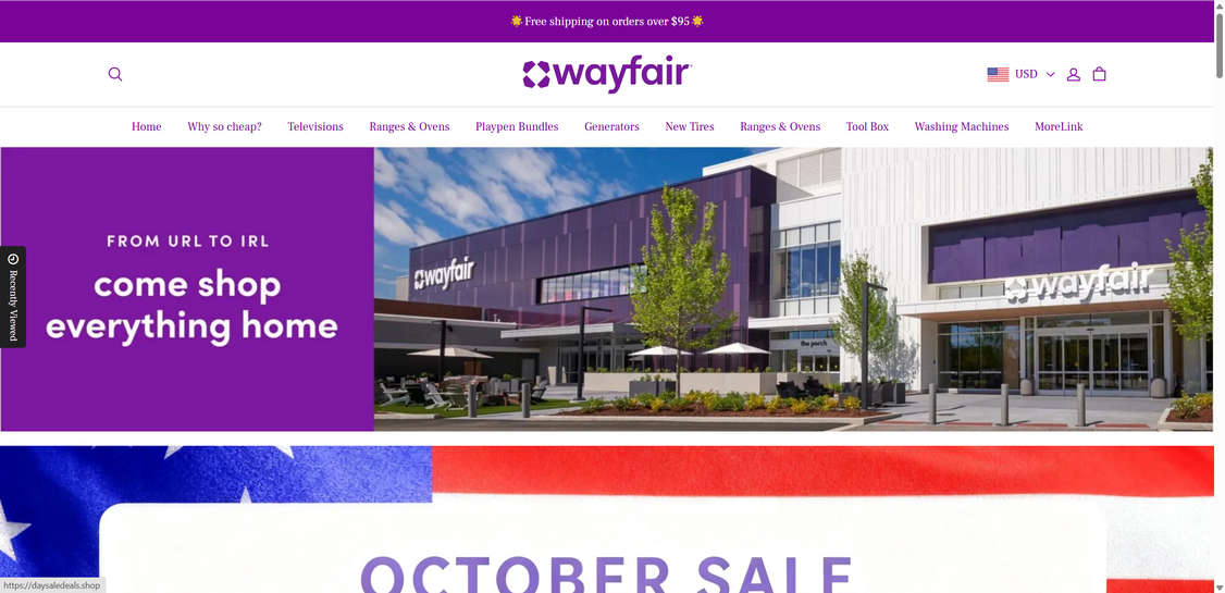 Dealsclearance.shop scam