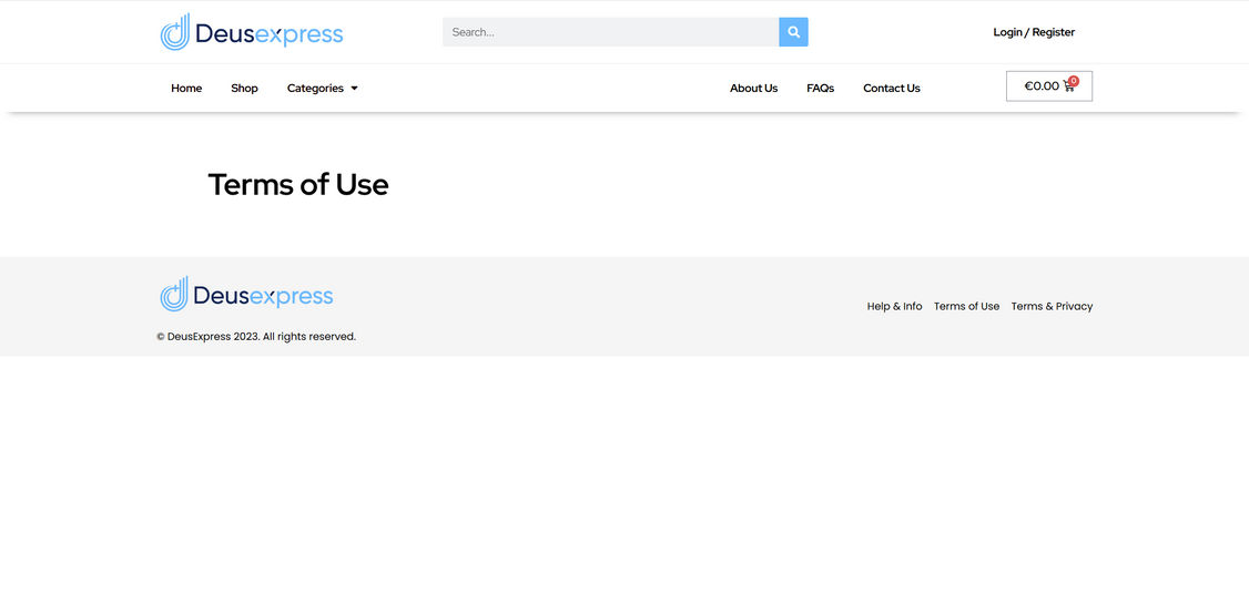 Deusexpress.com scam