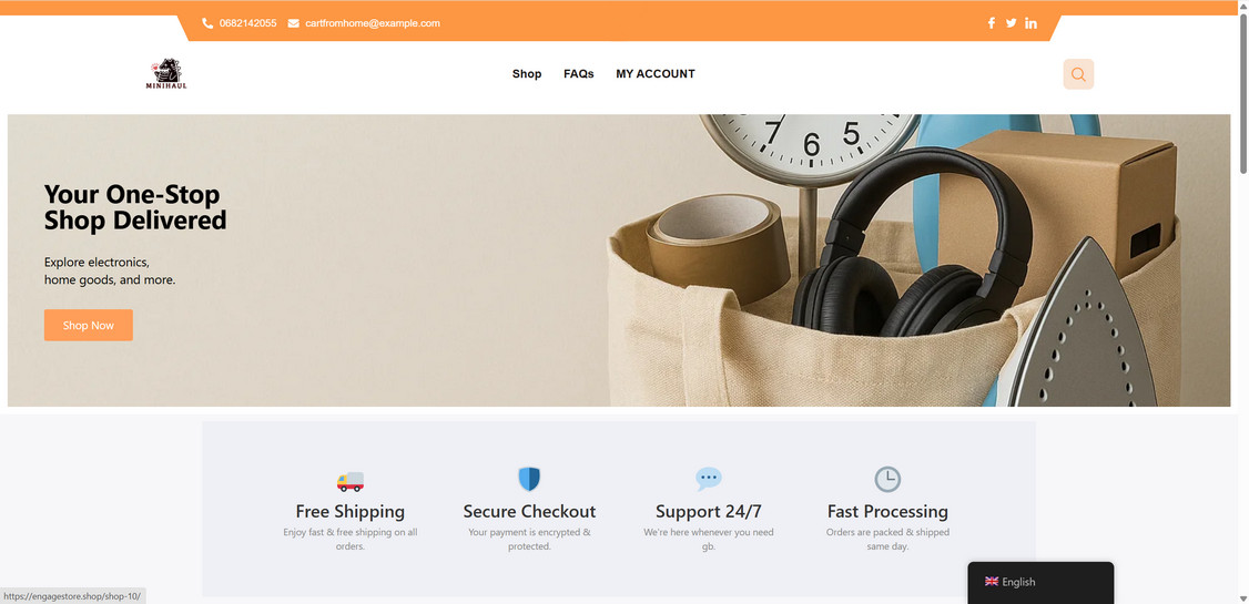 Engagestore.shop scam