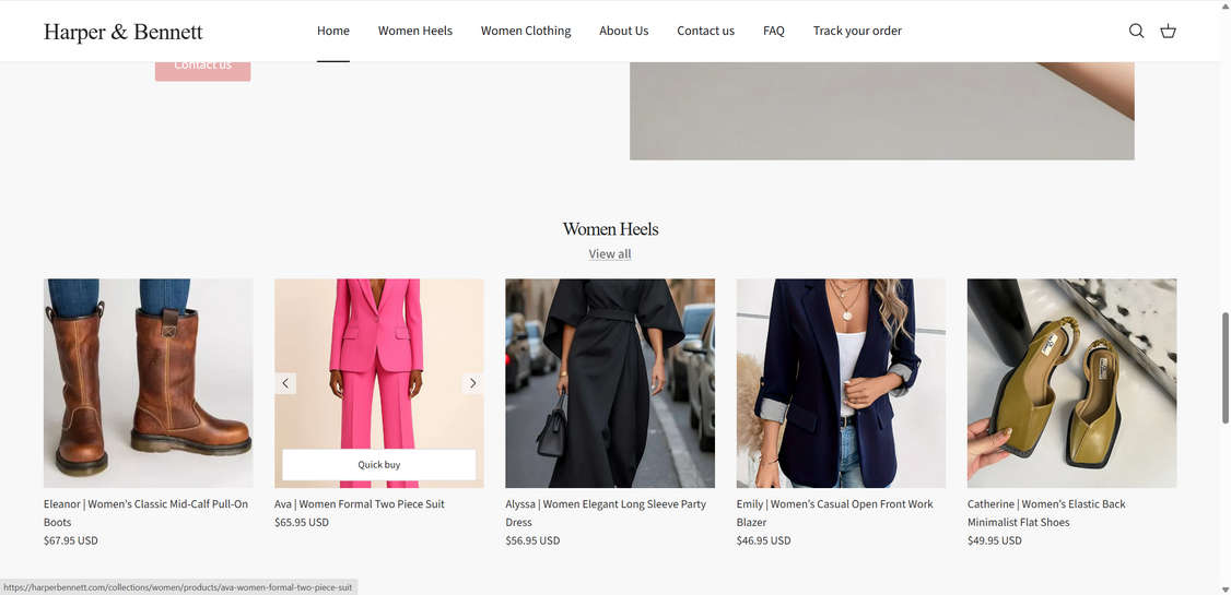 HarperBennett.com scam