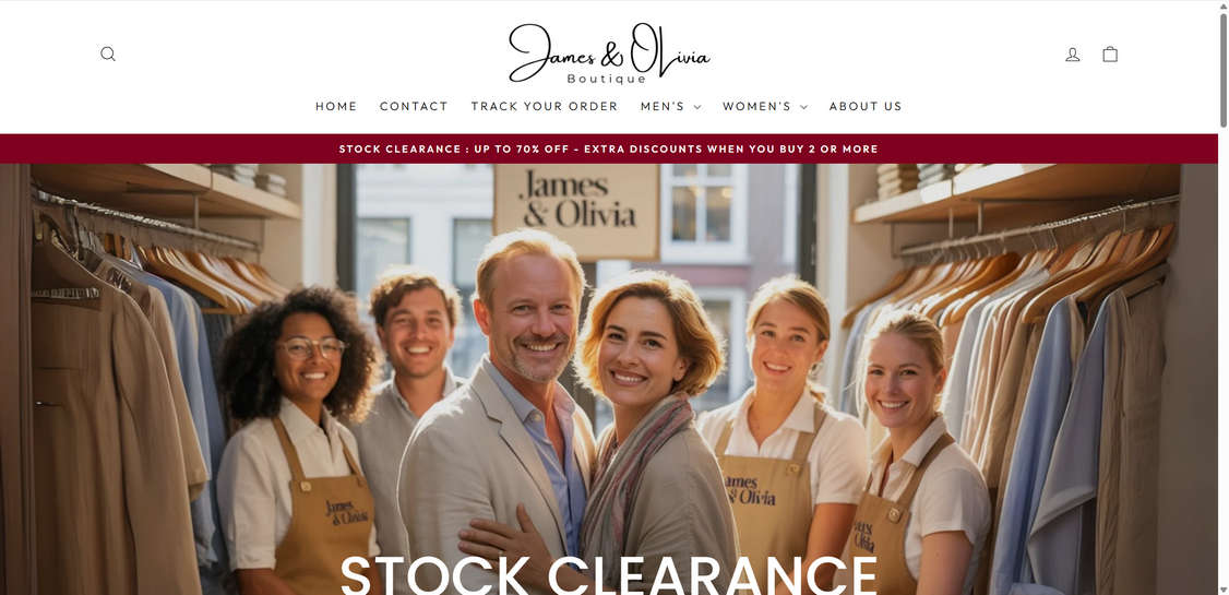 JamesOlivia.com scam 1