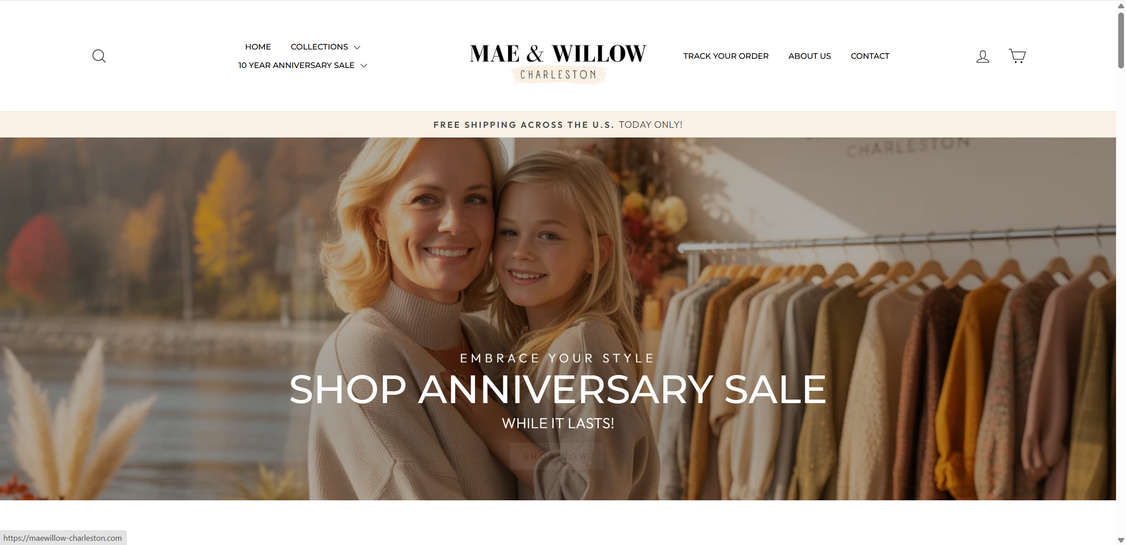 MaeWillow-Charleston.com scam