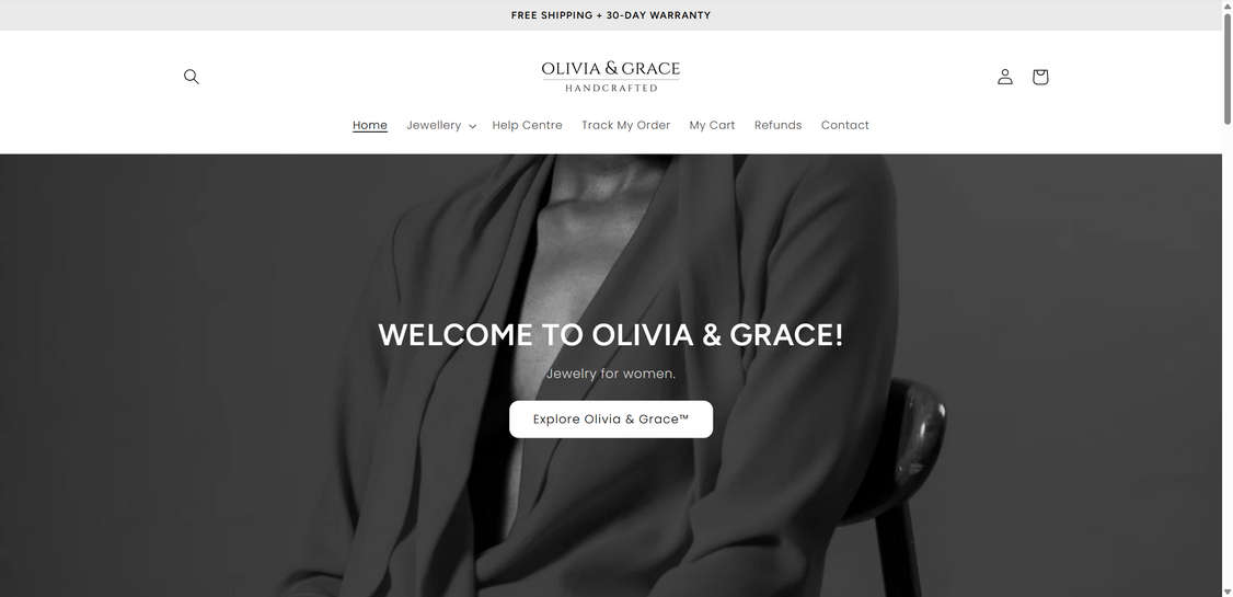 Oliviagracejewelry.store scam
