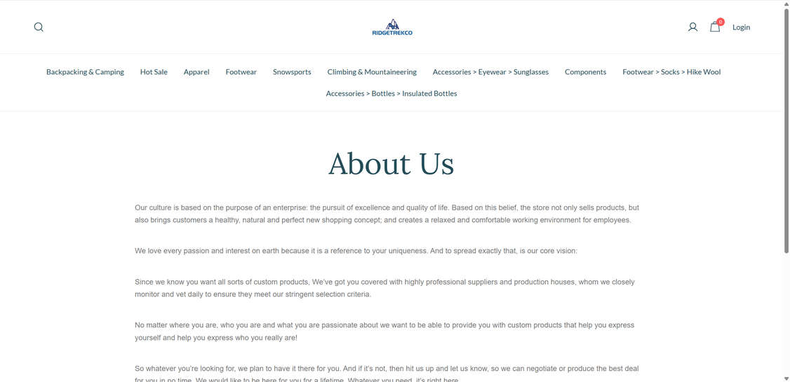 Ridgetrekco.com scam