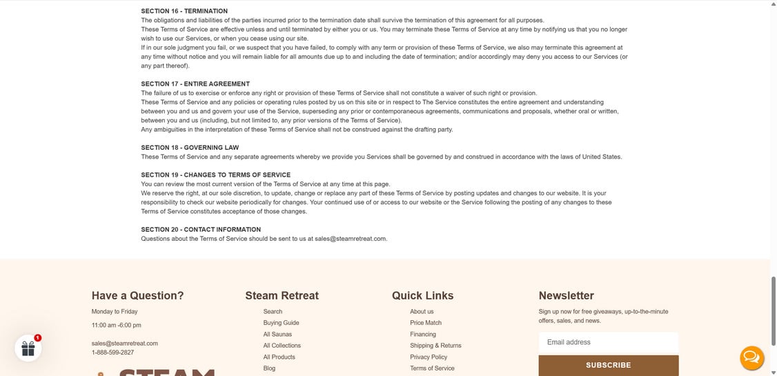 Steamretreat.com scam