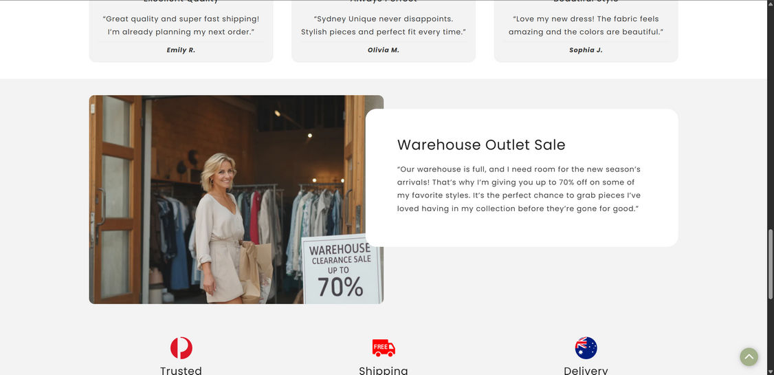 SydneyUnique.com scam