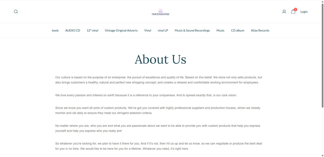 Trackdiscstore.com scam