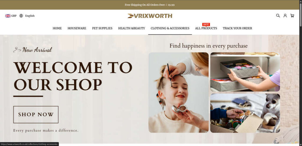 Vrixworth.co .uk scam