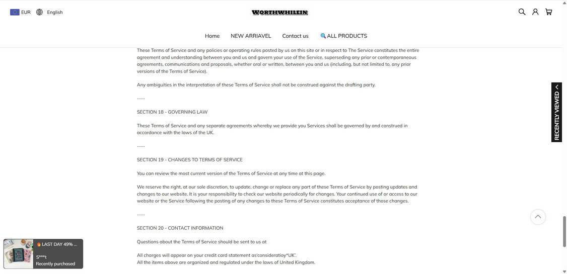 Worthwhilein.com scam