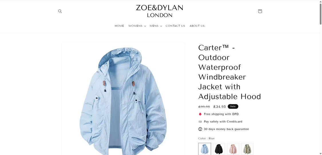 ZoeAndDylanLondon.com scam