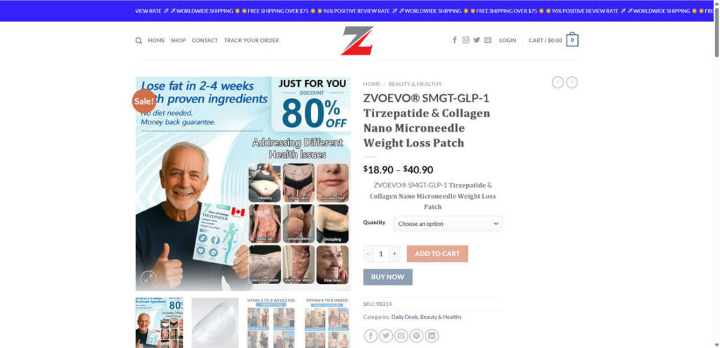 ZVOEVO GLP-1 Patch - Should You Buy It? Full Investigation 1 1 82