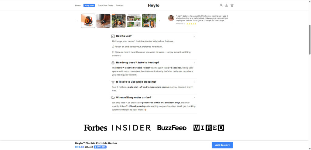 Heylo Electric Portable Heater Review - Should You Buy It? 2 1b