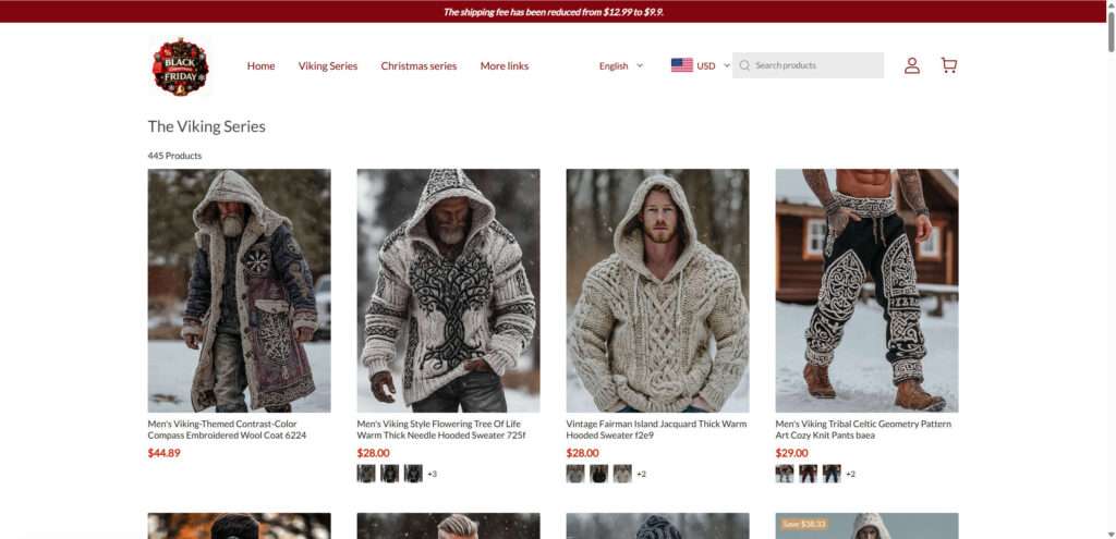 Exposing the Viking Knit Sweater Scam - Fake Nordic Clothing Stores 1 2 8