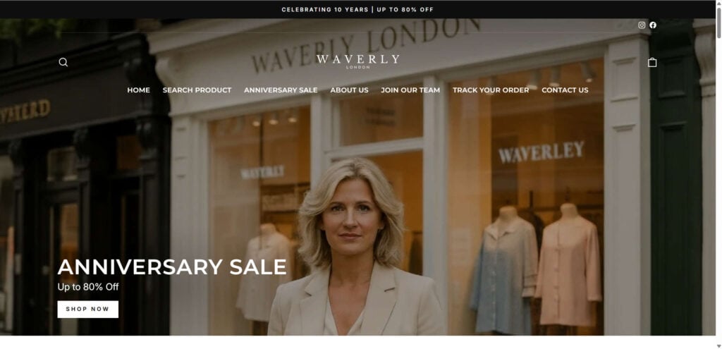 Waverley London Clothing Anniversary Sale Scam Exposed 1 2025 11 22 085335