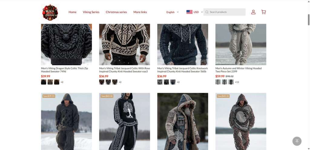 Exposing the Viking Knit Sweater Scam - Fake Nordic Clothing Stores 2 3 3