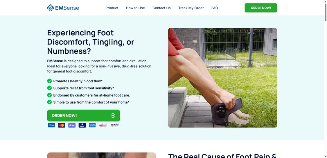 Emsense-official.com scam