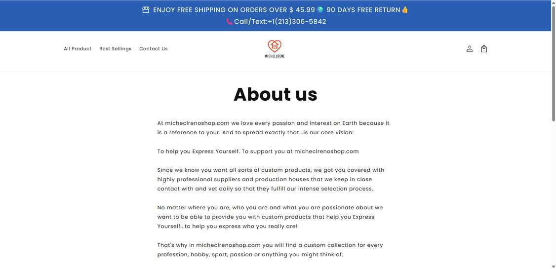 Micheclrenomart.com scam